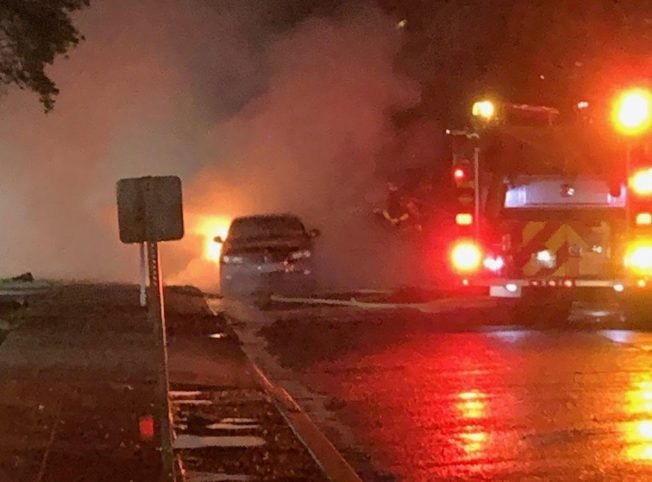 TRAFFIC ALERT: Car fire in The Junction