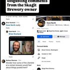 Skagit Brewery owner celebrating ICE murders