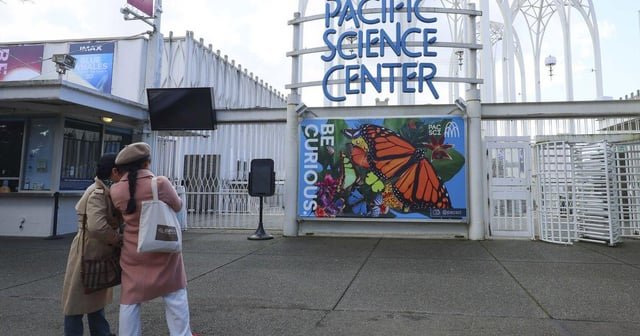 Gates come down at Seattle Center’s Pacific Science Center