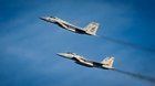 Couple of pics from the F-15EX flyover today