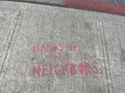 Protest art seen around Green Lake 🤘🏽