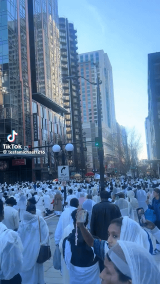 Ethiopian Orthodox Timkat celebration – The Seattle Admin and police department deserved big thanks for their cooperation 👏🏻
