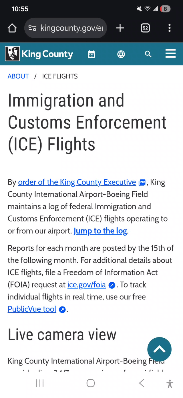 It’s known that ICE uses King County International Airport/Boeing Field for deportation flights, but the frequency has dramatically increased.