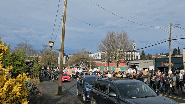 Greenwood Resistance March Today