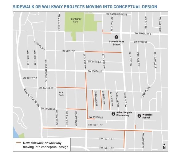 ONE MORE DAY: Arbor Heights sidewalk feedback requested by tomorrow