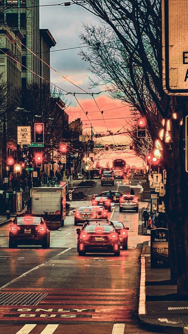 Seattle sunset 🌆 ❤️