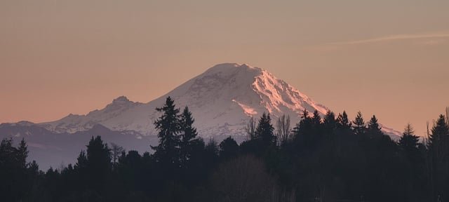 Love when she glows in the sunset
