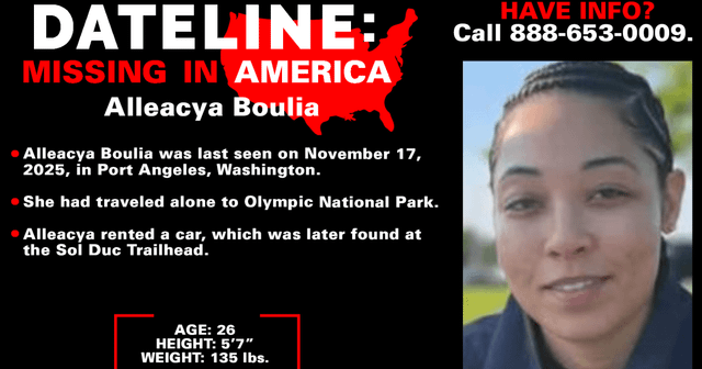 St. Louis woman Alleacya Boulia vanishes during solo trip to Olympic National Park