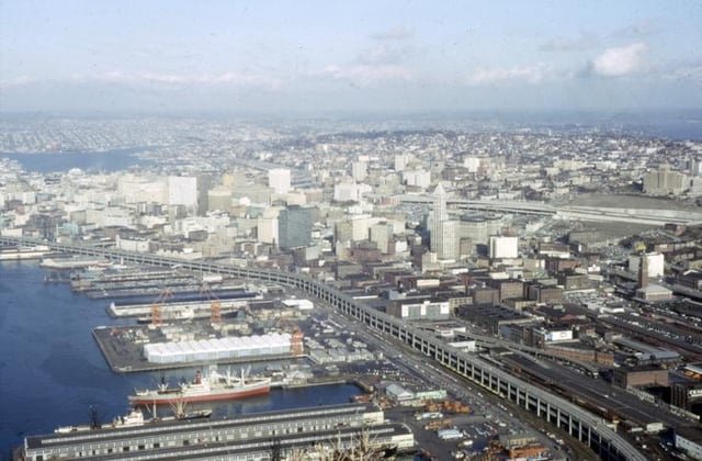 View of Seattle, 1965.