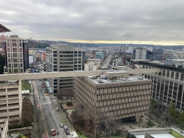 What is this skyway bridge downtown for?