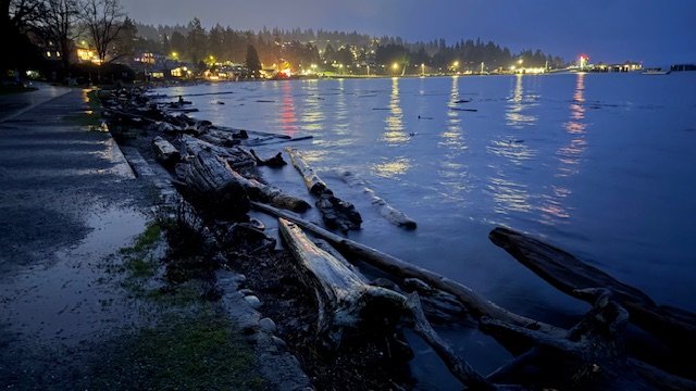KING TIDES: Here’s what this morning’s high tide looked like at Lincoln Park