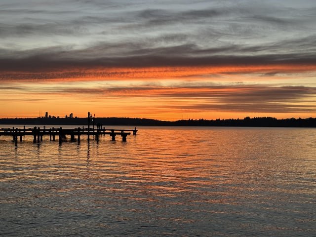 Sunset in Kirkland