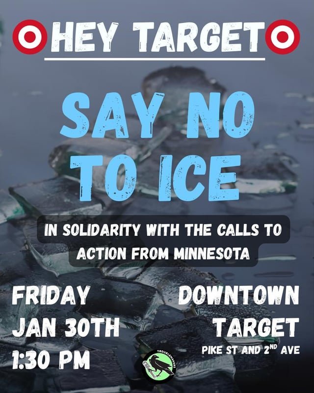 Friday. Downtown. Be there or be square like an ice cube