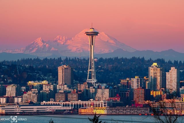 Alpenglow, the Belt of Venus, and Koma Kulshan