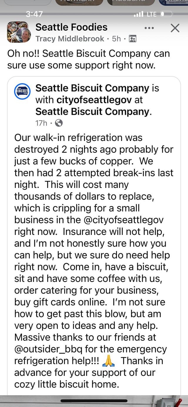 Eat a biscuit save a company!