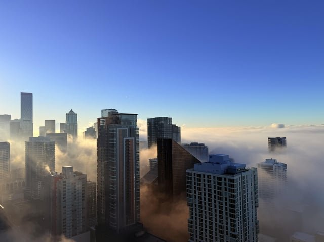 Foggy Monday morning