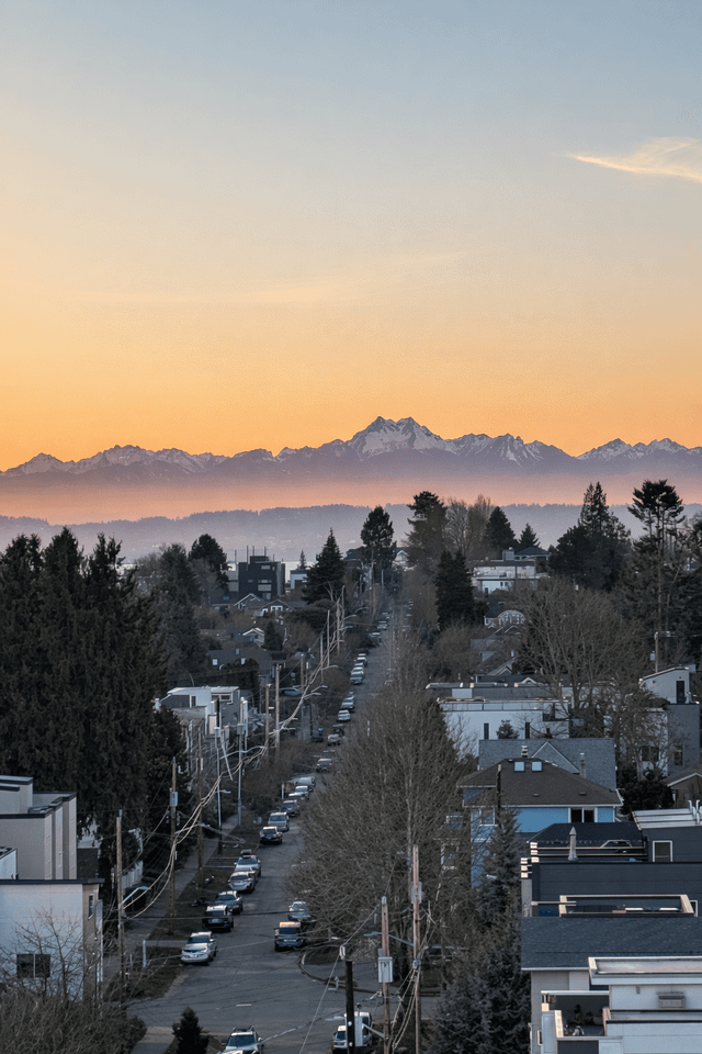 Sunset from Ballard