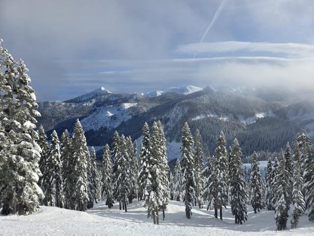 One of prettiest days I’ve ever had at Steven’s Pass