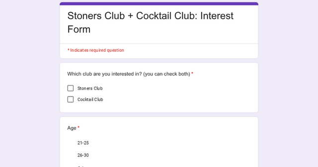 Enough with the cold-plunge/running clubs. We’re starting a Stoners Club + Cocktail Club to fight the ~Seattle freeze~
