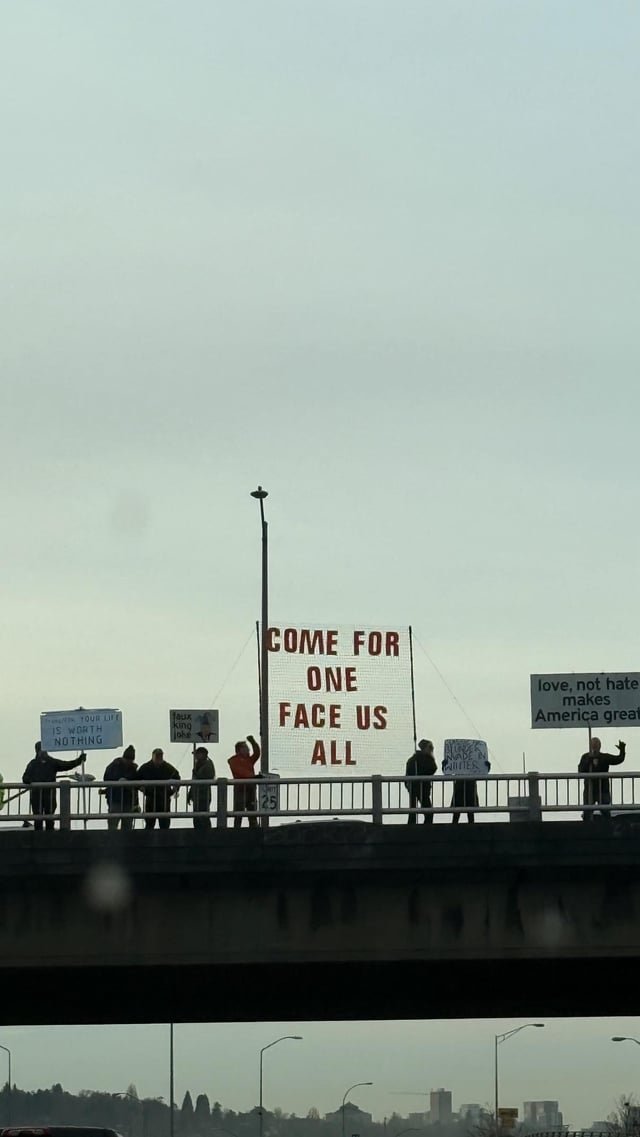 On I5 south this morning