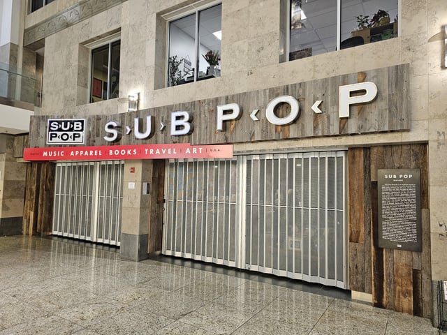 RIP Sub Pop at Seatac