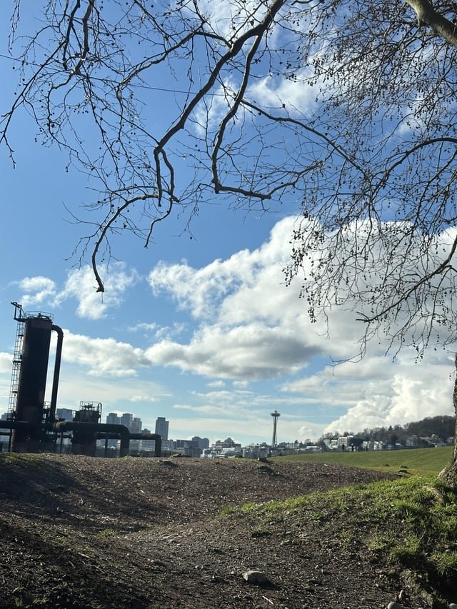 Gasworks in the sun 🌞