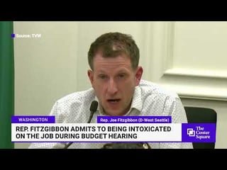 State Rep. Joe Fitzgibbon Drunk During Budget Hearing