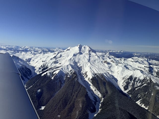Glacier peak, not looking prosperous (yet)