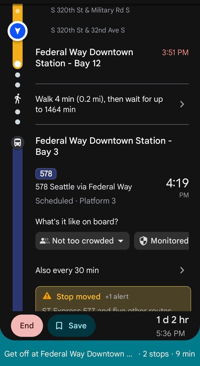 I’m never getting to Seattle