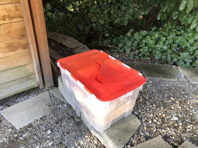 Missing a bin of photos and documents?