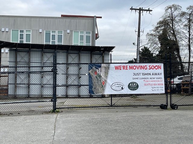 FOLLOWUP: No, the Alki Lumber move does not signal imminent redevelopment construction