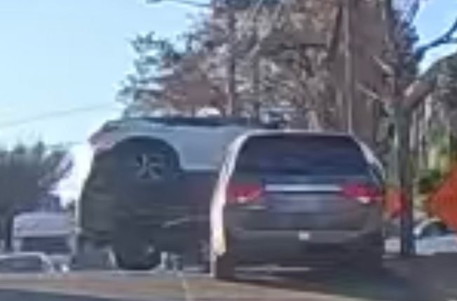 UPDATE: Rescue response for car-on-side crash at 38th/Oregon