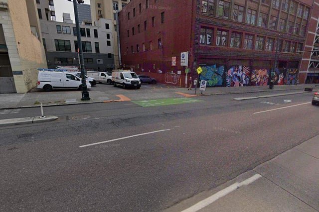 Cyclist Hit By Car – Looking for Recent Footage of Street Near 2nd and Pine