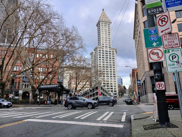 SDOT Bike Corral Plan Draws Fire in Pioneer Square