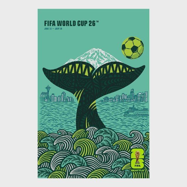 Seattle’s FIFA World Cup 26 City Poster