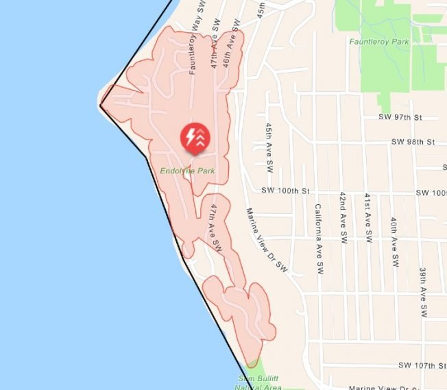 Power outage in Brace Point
