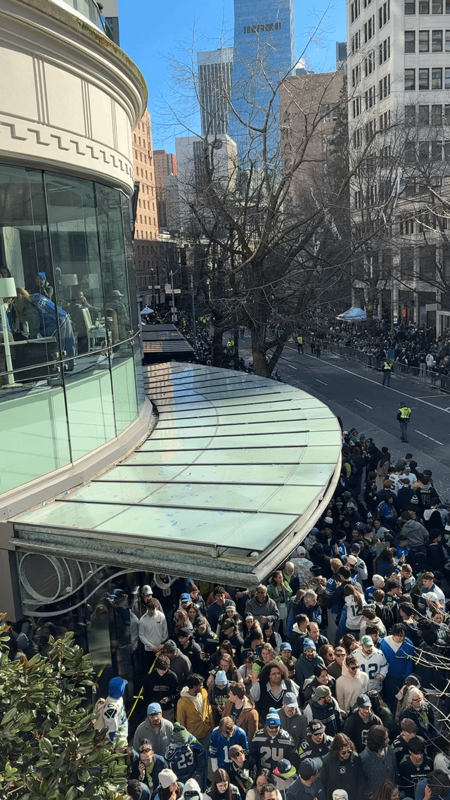 That parade was insane!