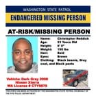 Missing person (King Co. Metro employee) Christopher Reddick