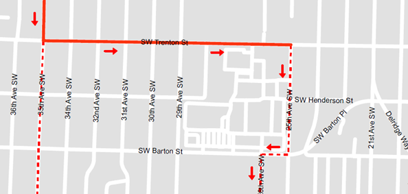 REPAVING: Reroute plan, community meeting set for Barton bus-zone project