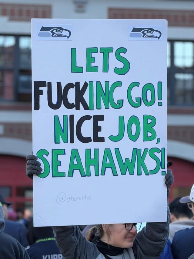 My favorite sign from the parade