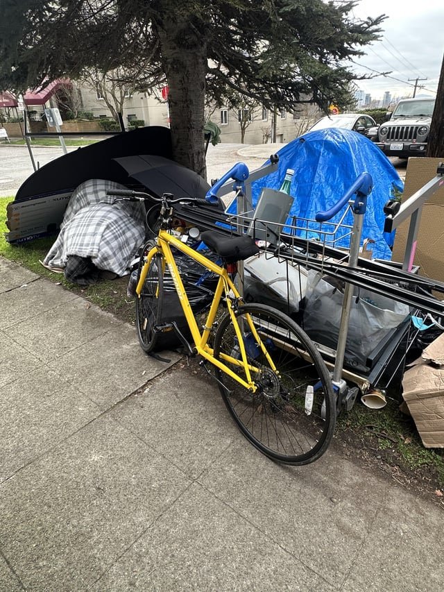 Anyone missing their bike?