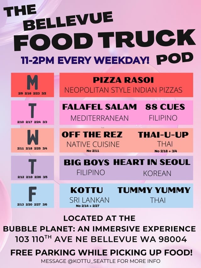 Bellevue Food Truck POD