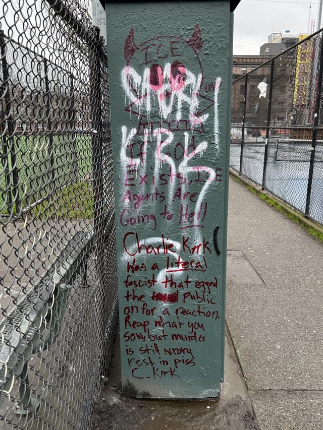 response to kirk sympathizer