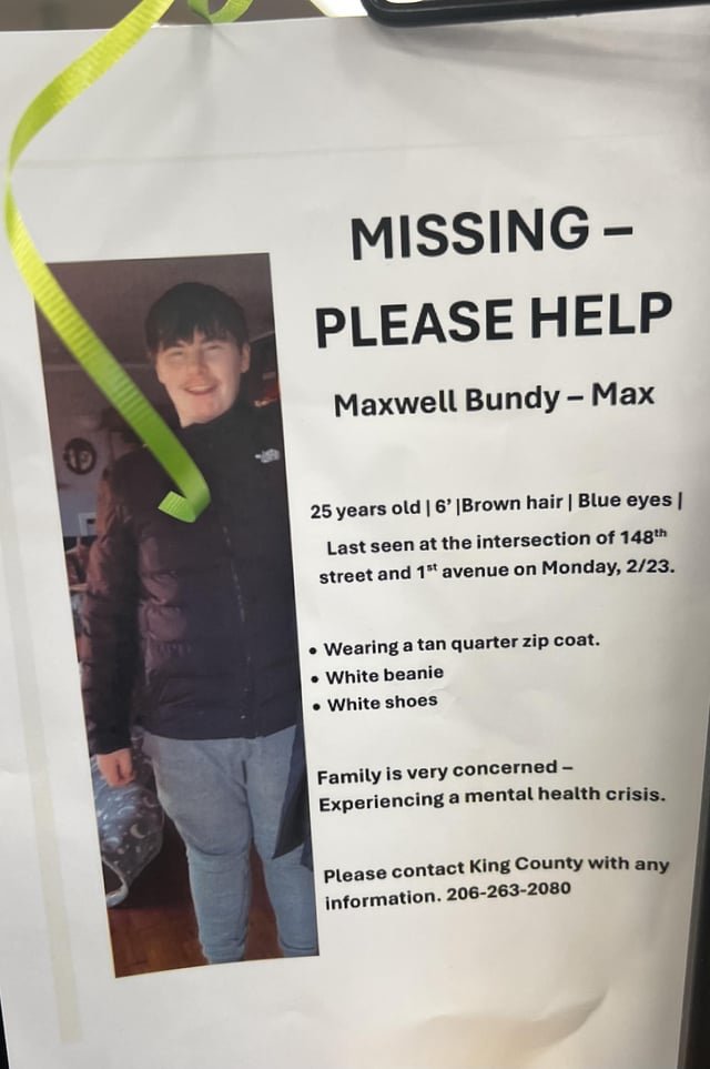 Missing – Max Bundy