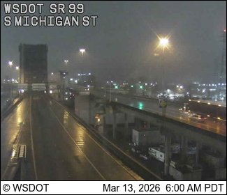 TRAFFIC, WEATHER, TRANSIT: Slushy Friday, 5th day of 1st Avenue South Bridge northbound closure