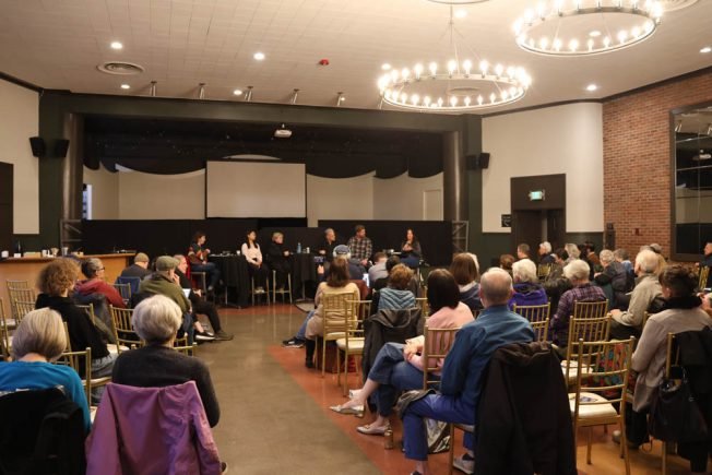 Local resistance organizers answer ‘what good does protesting do?’ and other questions @ 34th District Democrats panel