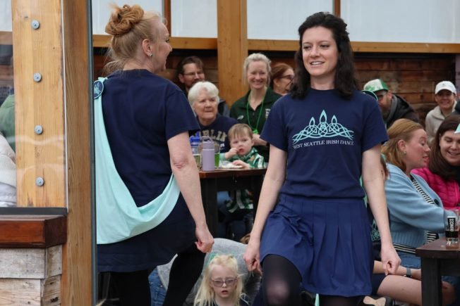 VIDEO: Irish dance, music at two early St. Patrick’s Day celebrations in West Seatte