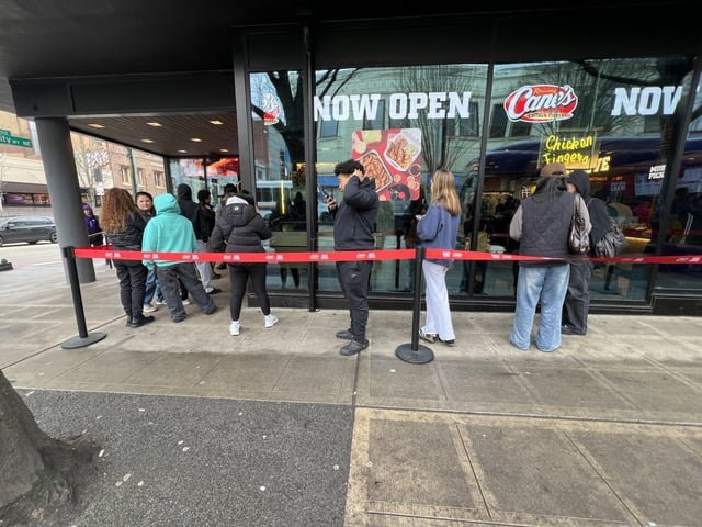 And now, the Raising Cane’s report