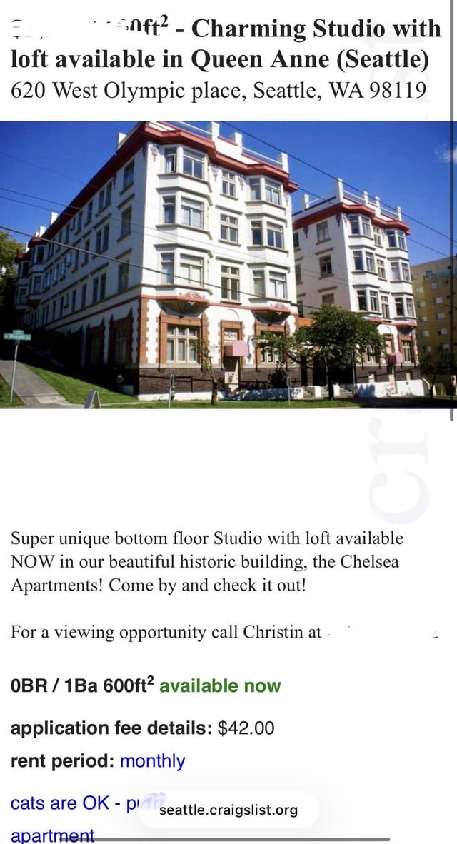 Why are there no pictures anywhere of the inside of the Chelsea Apartments?
