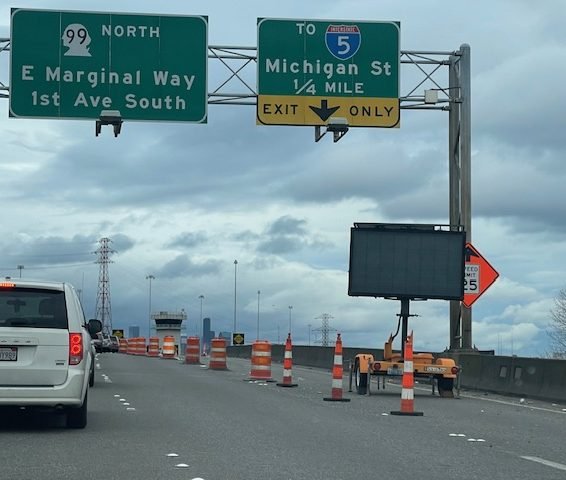 FOLLOWUP: Northbound 1st Avenue South Bridge to close for three days of repair work next week, with longer closures later